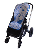 Tris & Ton Colchoneta Maxi Silla de Paseo Bugaboo Ositos Blue - Tris & Ton